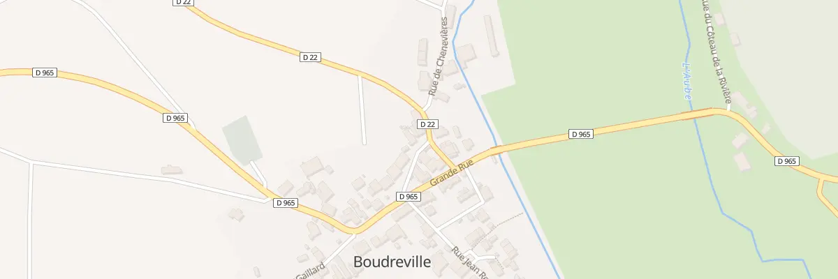 Plan du 4 Rue de la Forge à Boudreville