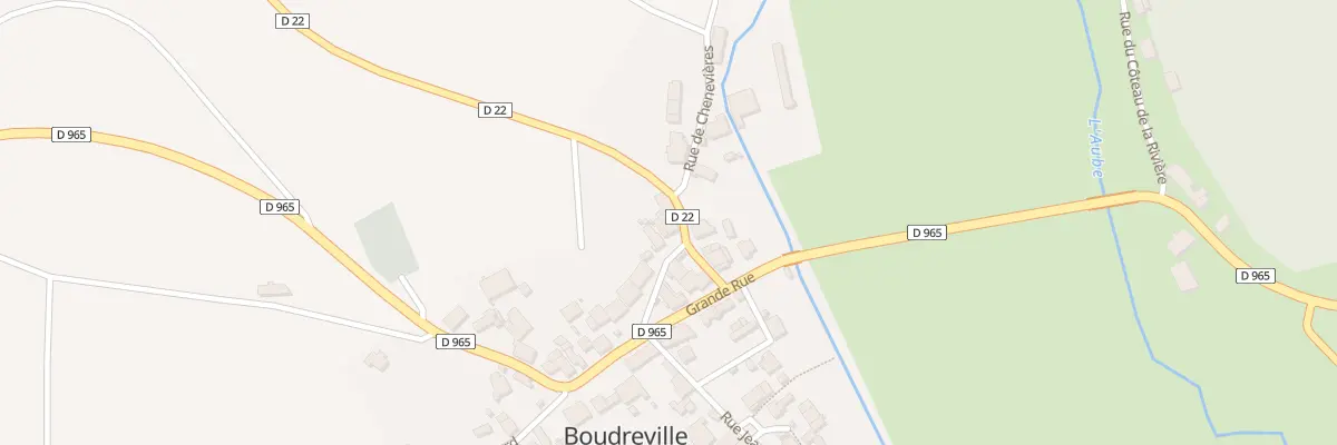 Plan du 2 Rue de la Forge à Boudreville