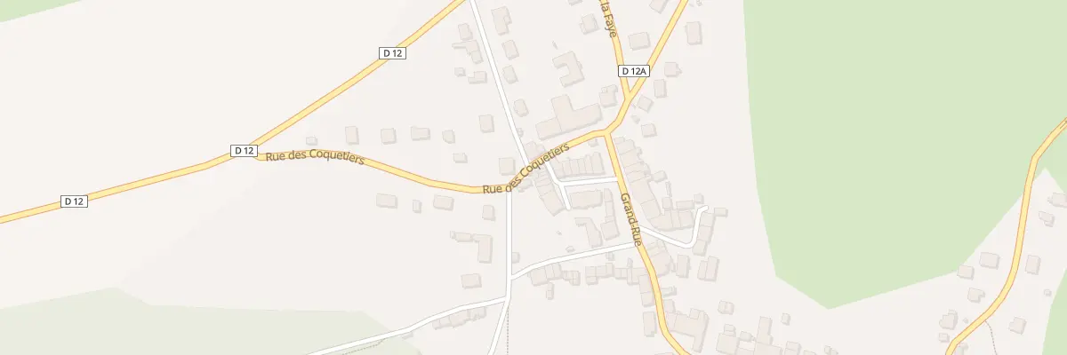 Plan du 1 Rue des Coquetiers à Hannogne-Saint-Martin