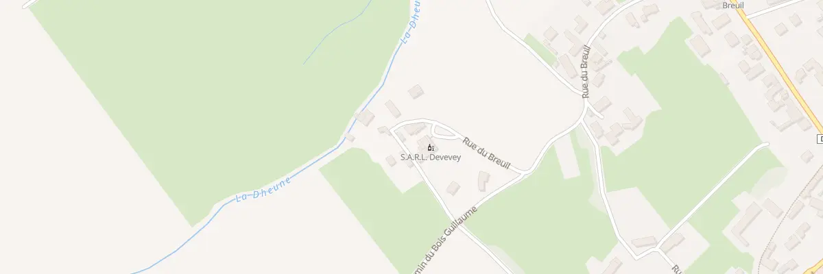 Plan du 33 Rue de Breuil à Demigny