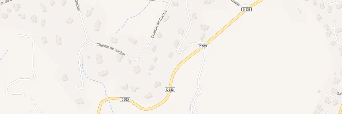 Plan du 91 Che de Gachet à Saint-Péray