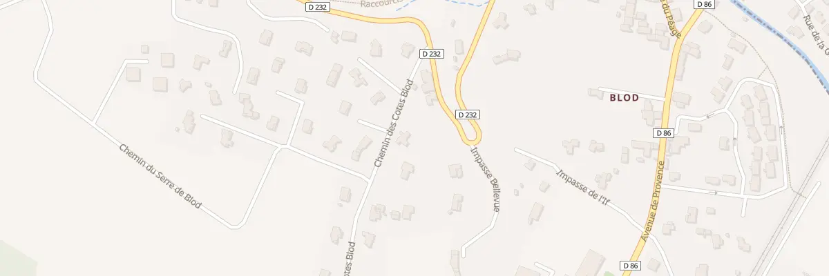 Plan du 115 Che des Cotes Blod à Saint-Georges-les-Bains