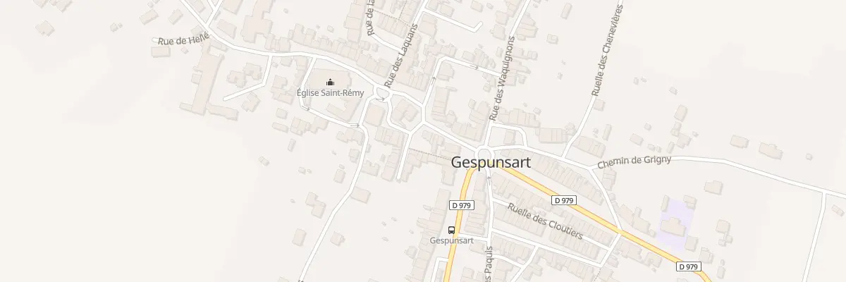 Plan du 5 Rue de la Barrière à Gespunsart