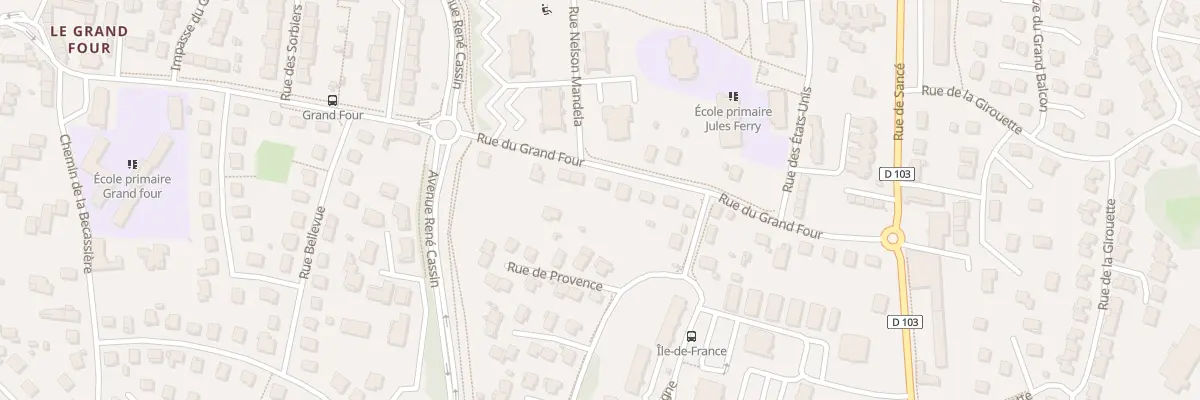 Plan du 48 Rue du Grand Four à Mâcon
