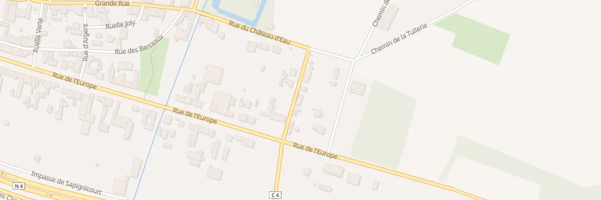 Plan du 1 Rue du Château d’Eau à Perthes