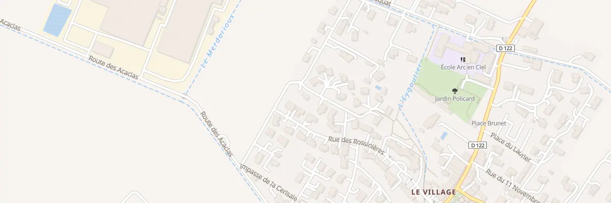 Plan du 185 Rte de Champbouchard à Beausemblant