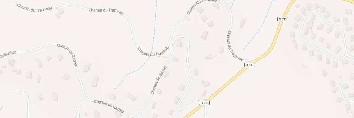 Plan du 391 Che de Gachet à Saint-Péray