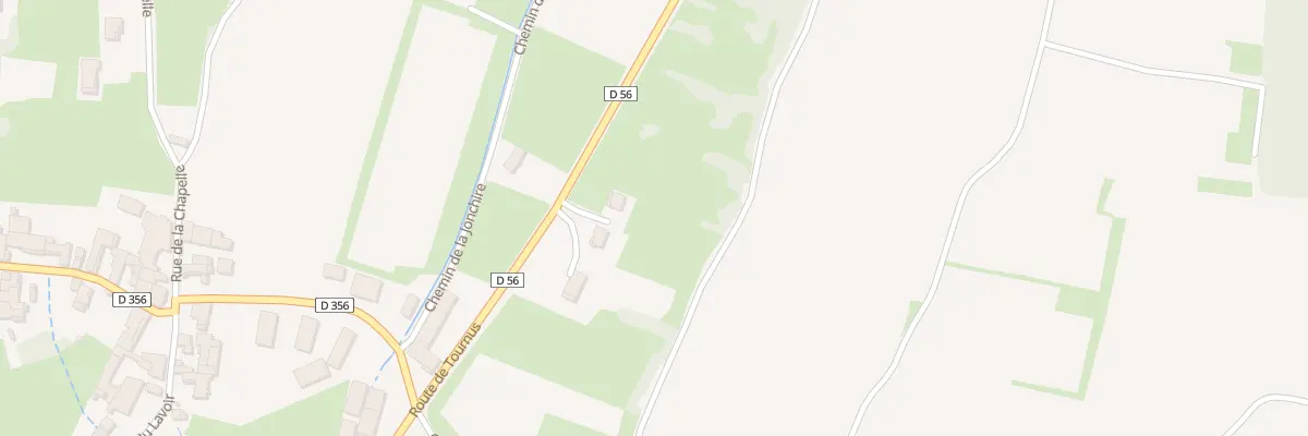 Plan du 1708A Rte de Tournus à Lugny