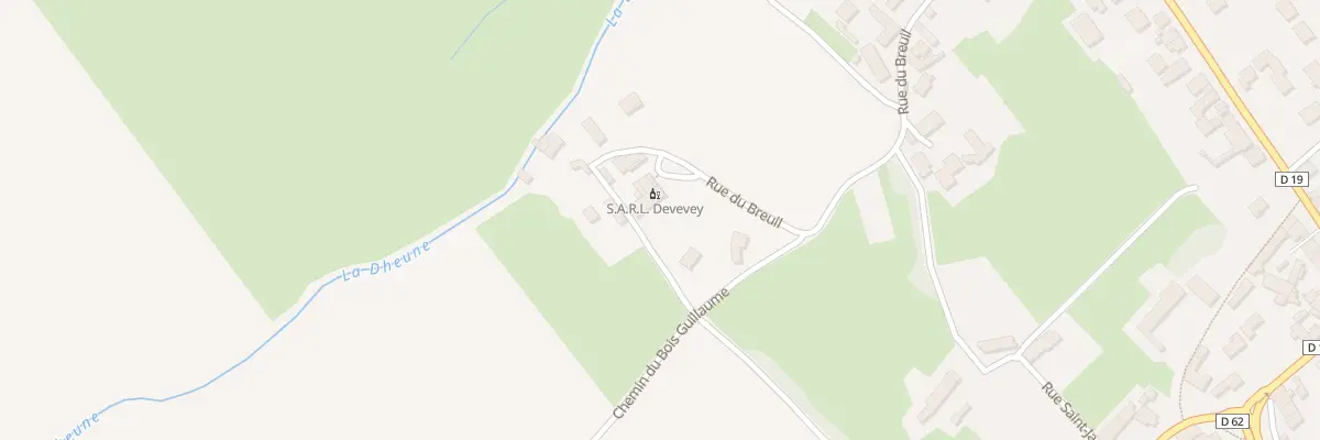 Plan du 35 Rue de Breuil à Demigny