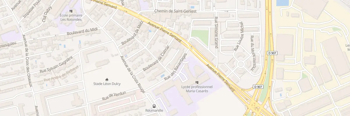 Plan du 1 Rue des Bavardages à Avignon