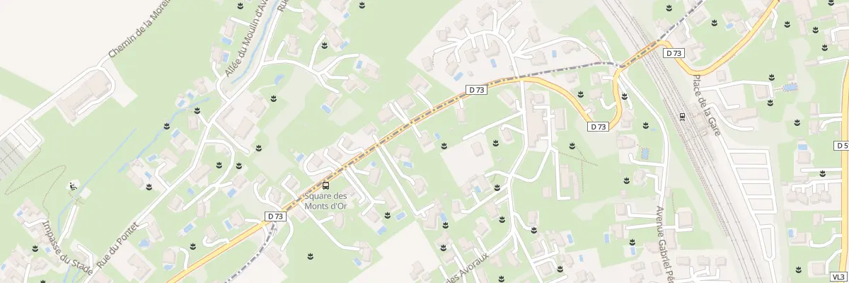 Plan du 11 Rte des Monts d’Or à Albigny-sur-Saône