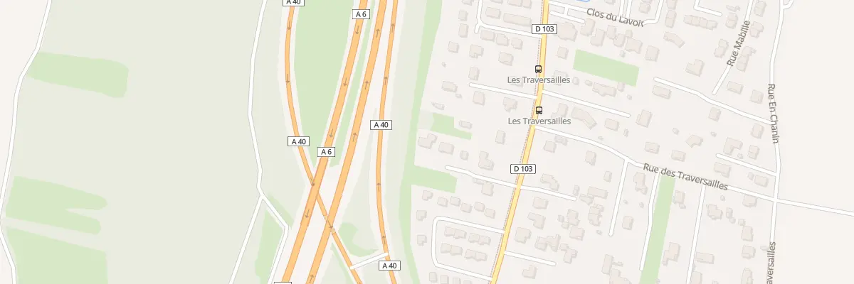 Plan du 1368 Rue Vrémontoise à Mâcon