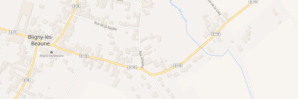 Plan du 5123 Rue Goujard à Bligny-lès-Beaune