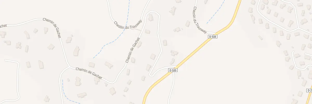 Plan du 197 Che de Gachet à Saint-Péray