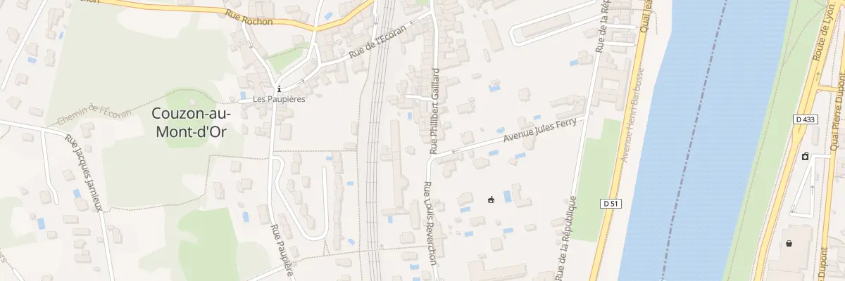 Plan du 46 Rue Philibert Gaillard à Couzon-au-Mont-d’Or