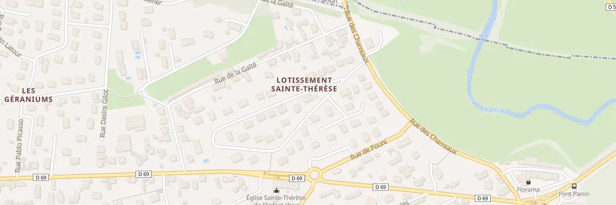 Plan du 24 Rue G Galilee à Saint-Rémy