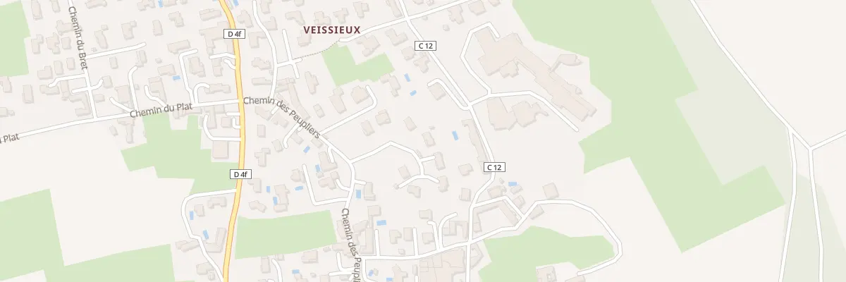 Plan du 151D All des Magnolias à Reyrieux