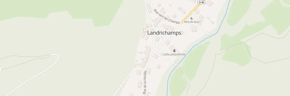 Plan du 4 Rue de la Houille à Landrichamps
