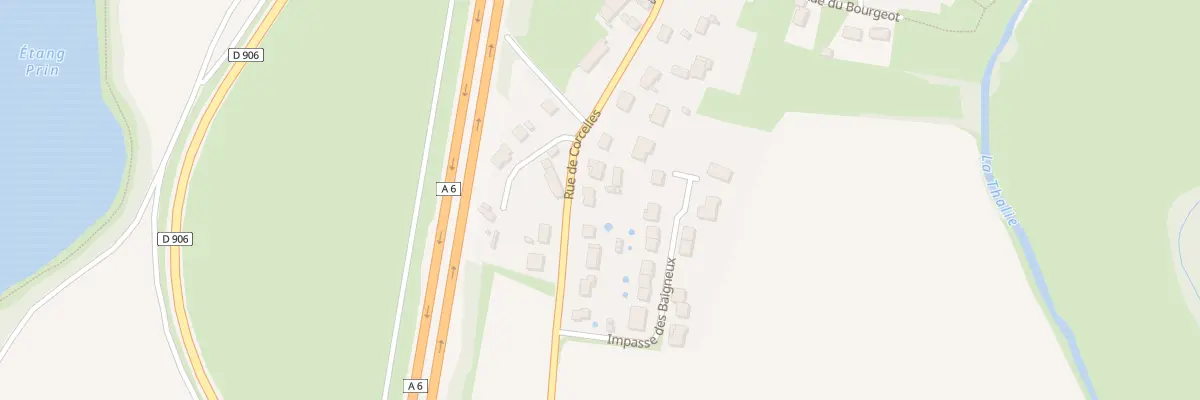 Plan du 81 Rue de Corcelles à Champforgeuil