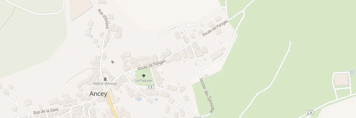 Plan du 5074 Village à Ancey