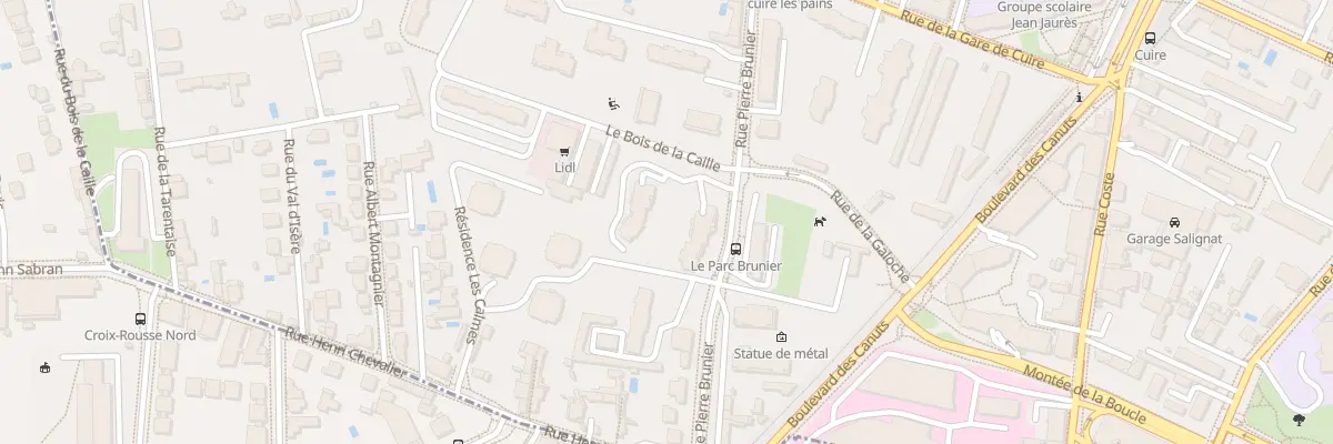Plan du 17B Rue Pierre Brunier à Caluire-et-Cuire