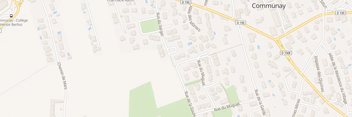 Plan du 5696 La Goule à Communay