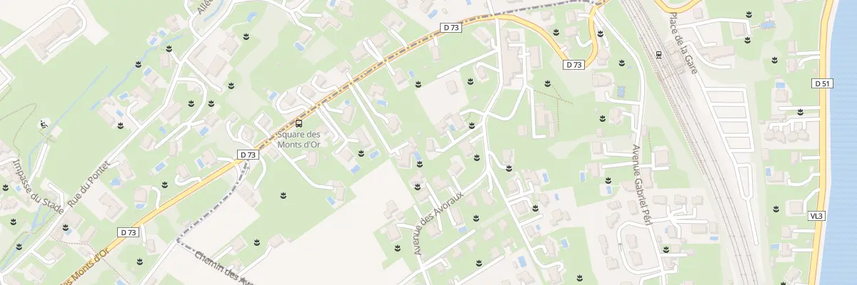 Plan du 10B Av des Avoraux à Albigny-sur-Saône