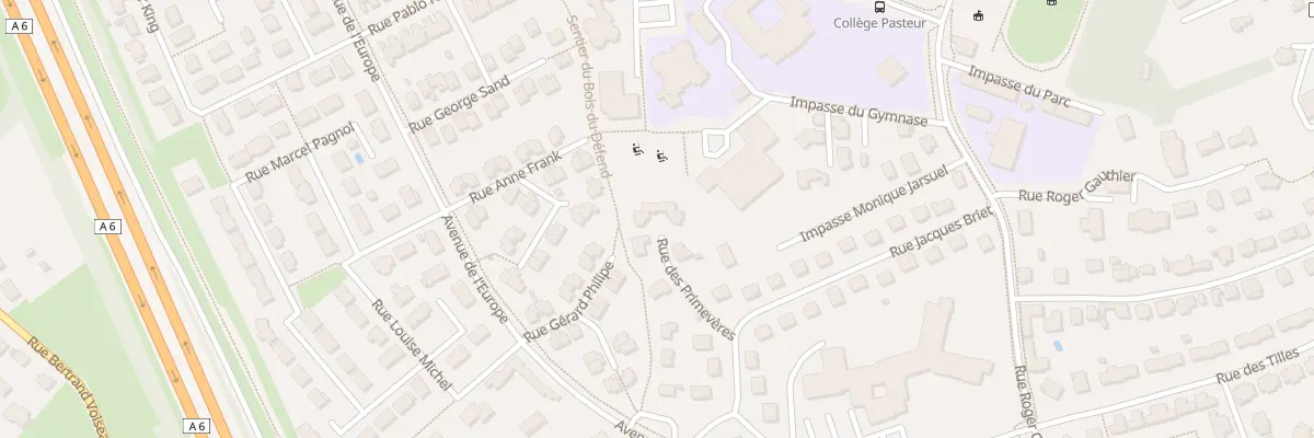 Plan du 6 Rue des Primeveres à Saint-Rémy