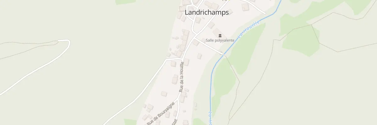 Plan du 13 Rue de la Houille à Landrichamps