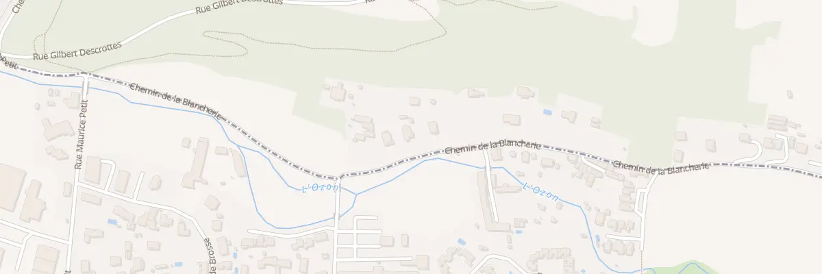 Plan du 5321 Che de la Blancherie à Solaize