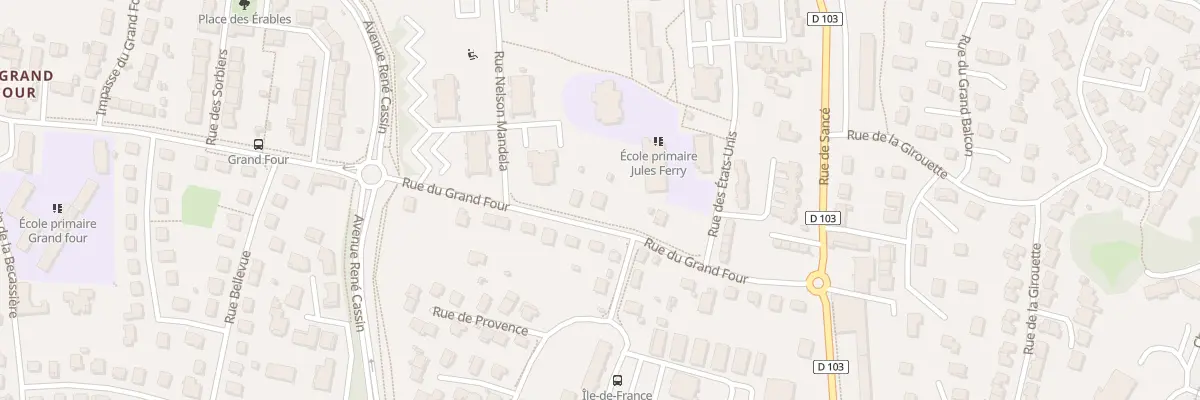 Plan du 73 Rue du Grand Four à Mâcon