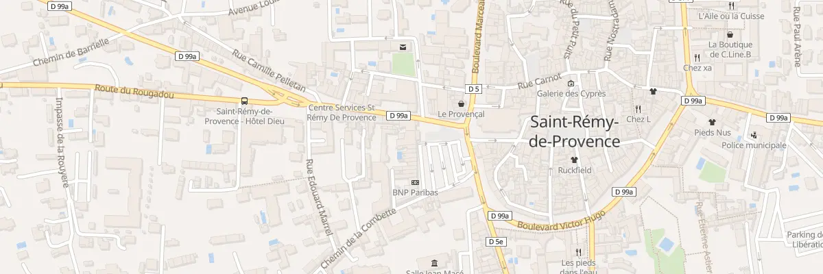 Plan du 17 Pl de la République à Saint-Rémy-de-Provence