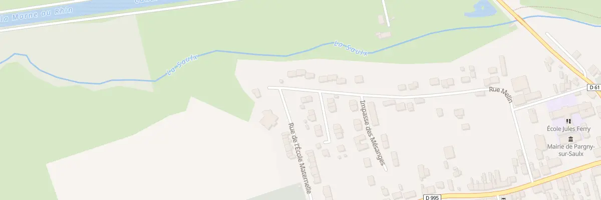 Plan du 11 Rue Melin à Pargny-sur-Saulx