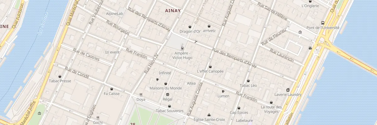 Plan du 51 Rue Victor Hugo à Lyon 2e Arrondissement