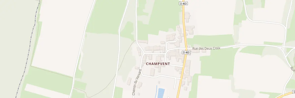 Plan du 5099 Champvent à Chardonnay