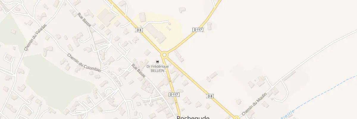Plan du 5220 Les Aires à Rochegude