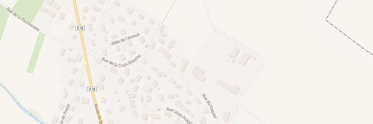 Plan du 7B Rue du Paquier à Bligny-lès-Beaune
