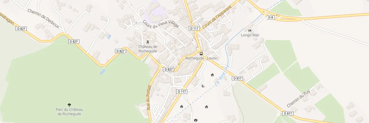 Plan du 75 Le Village à Rochegude