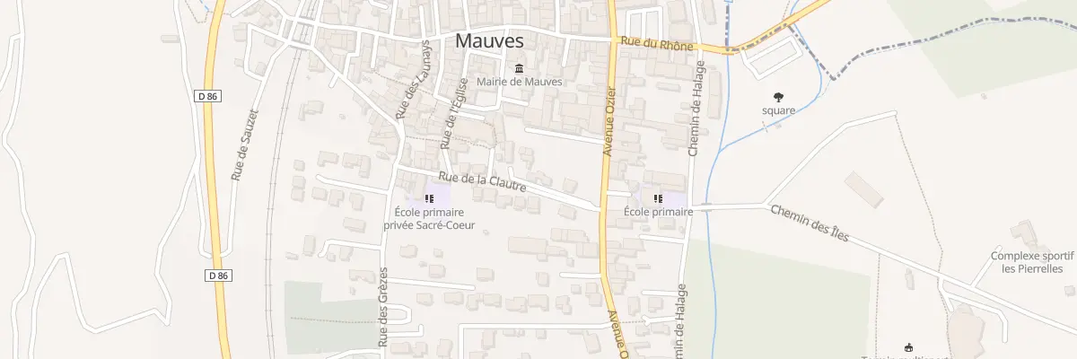 Plan du 2C Rue de la Clautre à Mauves