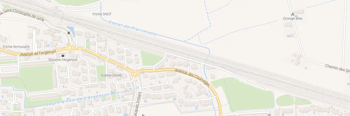 Plan du 9003 Che Parc d’Artillerie à Orange