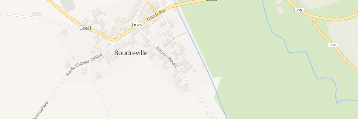 Plan du 11 Rue Jean Renaud à Boudreville