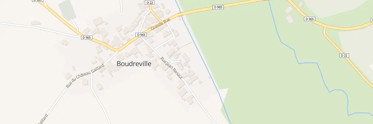 Plan du 2 Pas du Lavoir à Boudreville