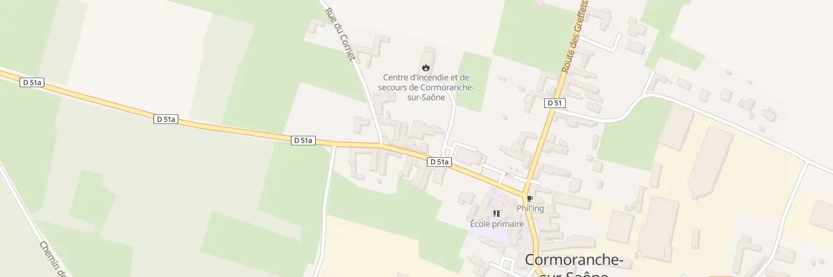 Plan du 138 Rte du Pont d’Arciat à Cormoranche-sur-Saône