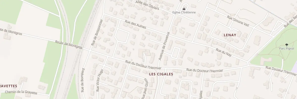 Plan du 64 Rue du docteur l hermier à Livron-sur-Drôme