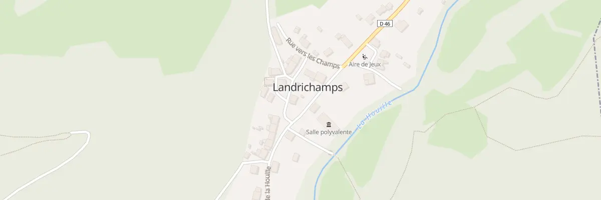 Plan du 4 Rue du Village à Landrichamps