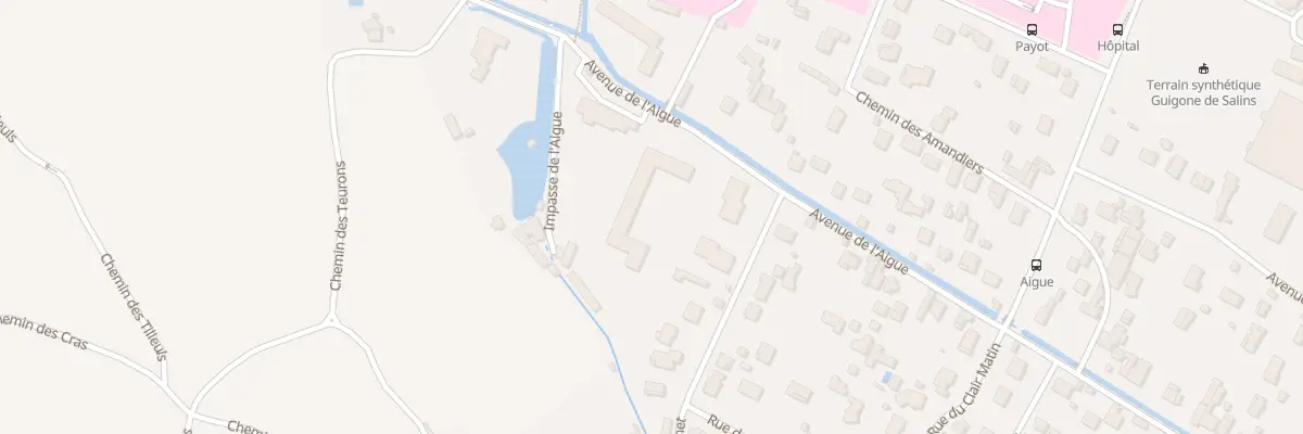 Plan du 41 Av de l’Aigue à Beaune