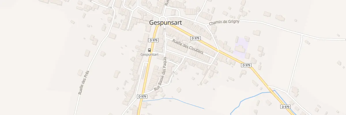Plan du 6 Rue Neuve des Paquis à Gespunsart