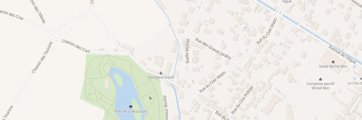 Plan du 4 Rle Berthet à Beaune