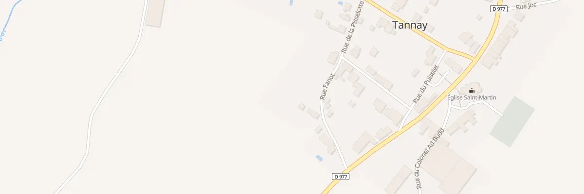 Plan du 5 Rue Fanot à Tannay-le-Mont-Dieu