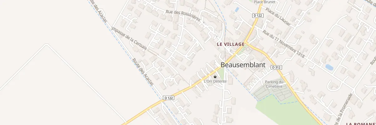 Plan du 10 Lot Les Rossinières à Beausemblant